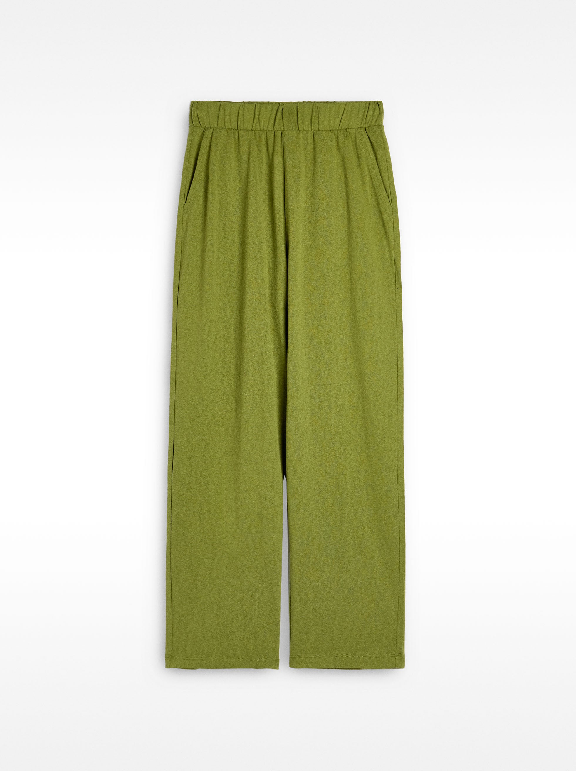 Pantalón De Algodón Con Cintura Elástica