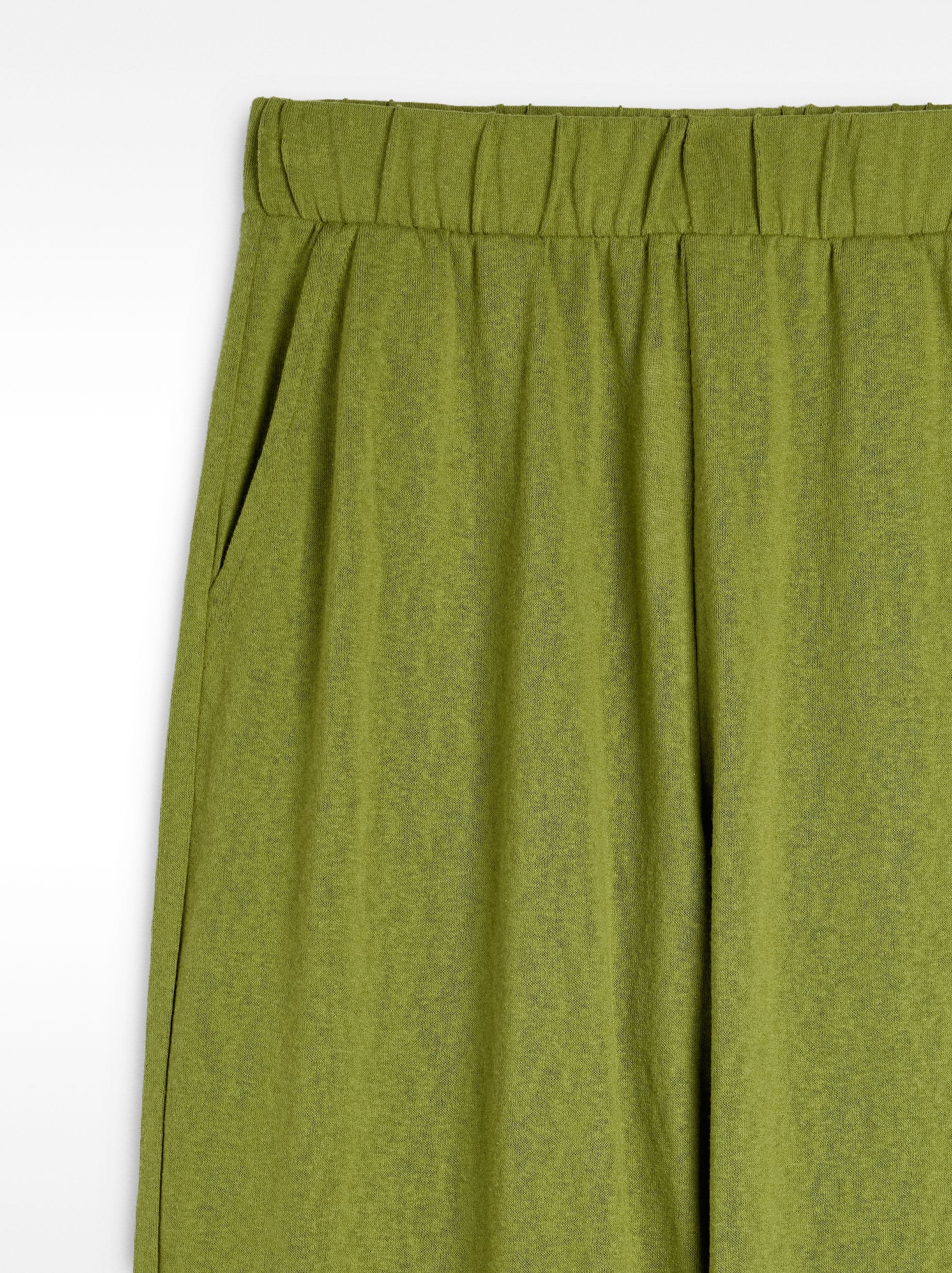 Pantalón De Algodón Con Cintura Elástica
