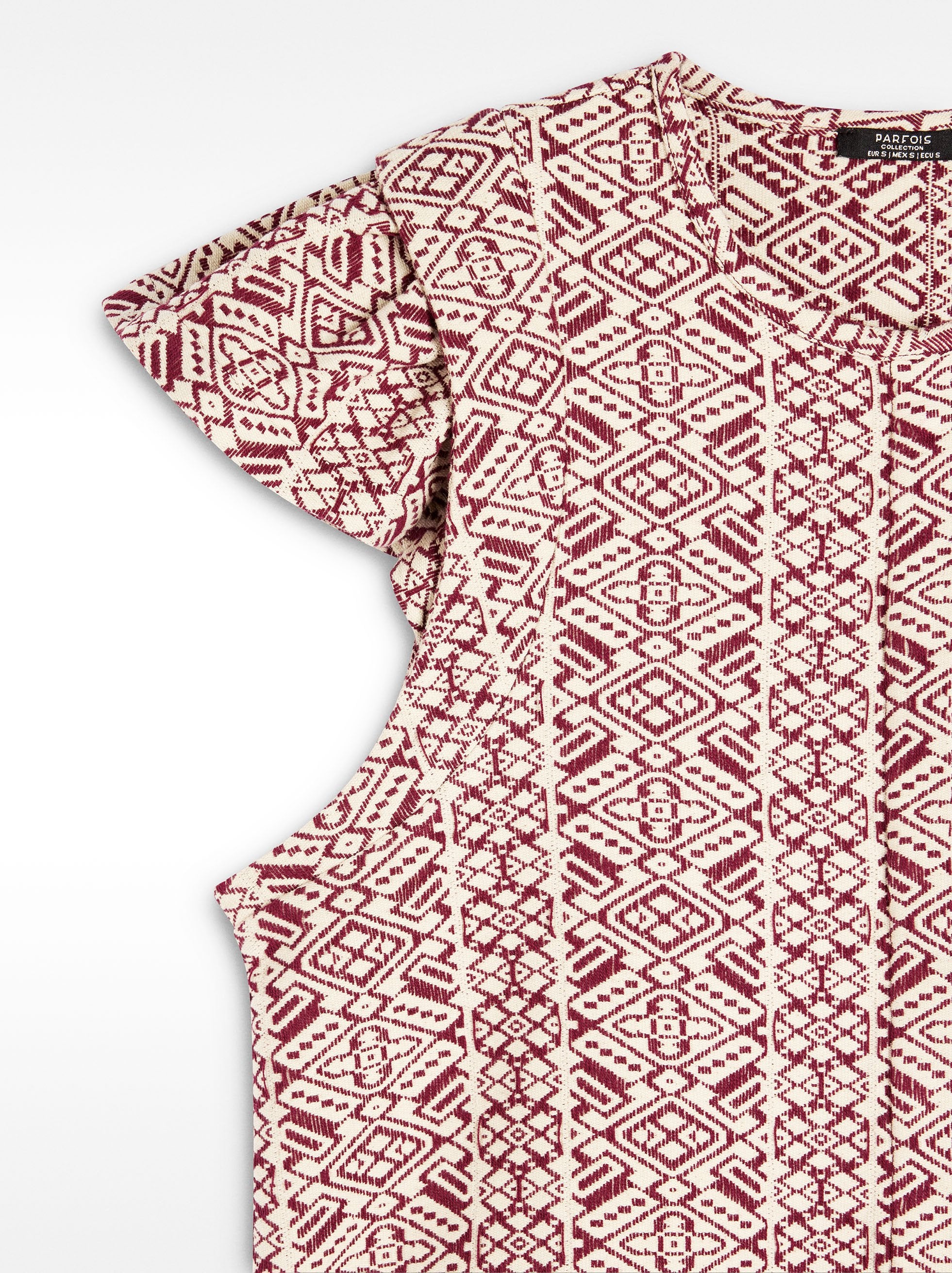 Chaleco Jacquard 100% Algodón