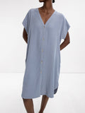 Vestido Corto 100% Lyocell