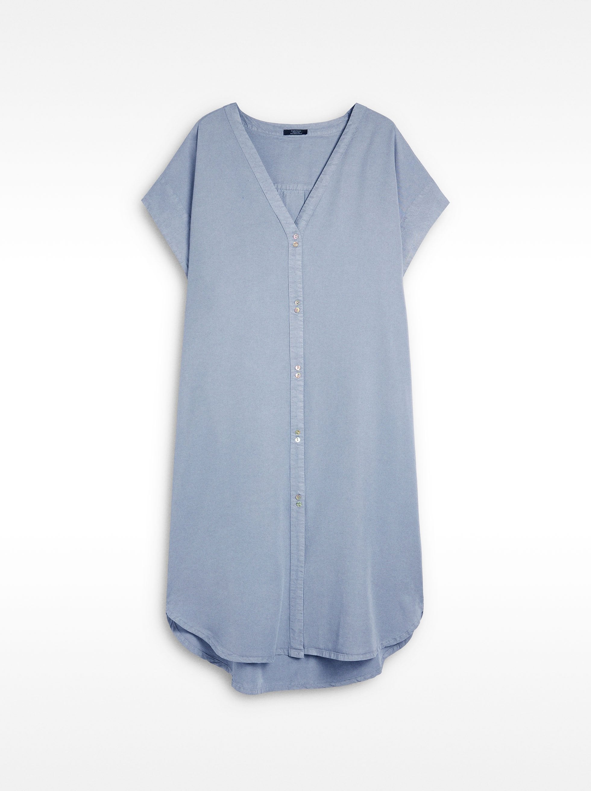 Vestido Corto 100% Lyocell