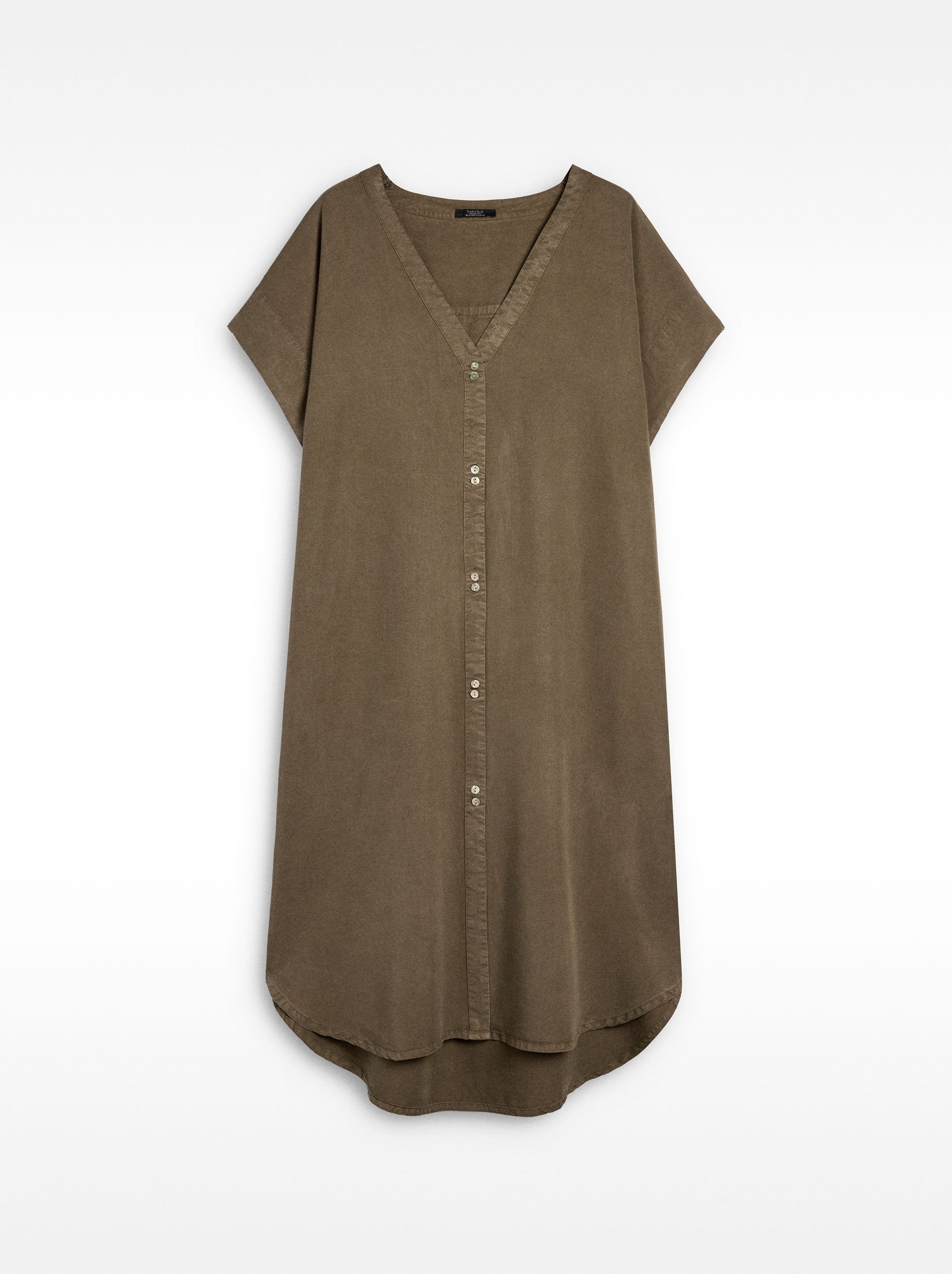 Vestido Corto 100% Lyocell