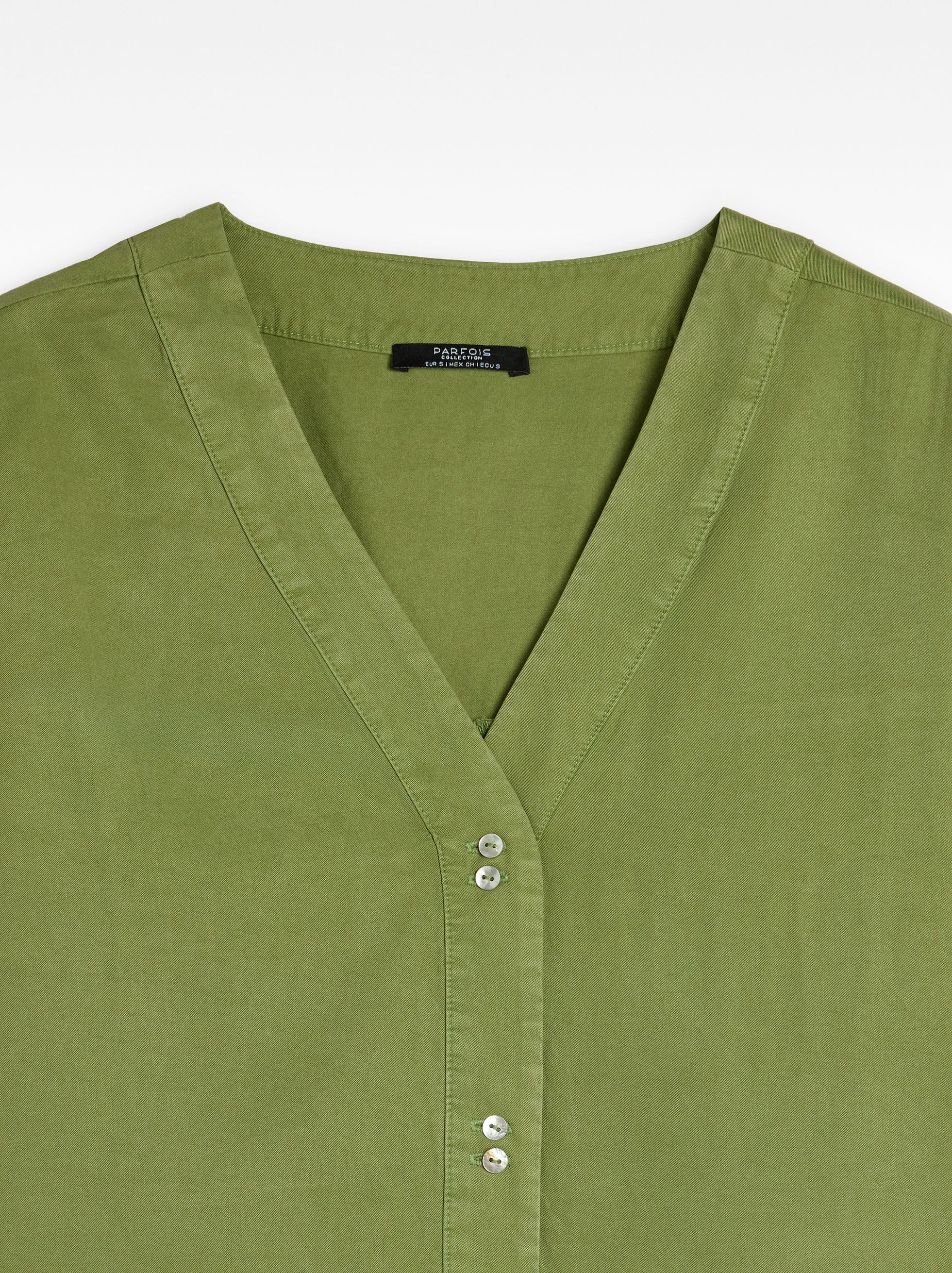 Camisa Manga Corta 100% Lyocell