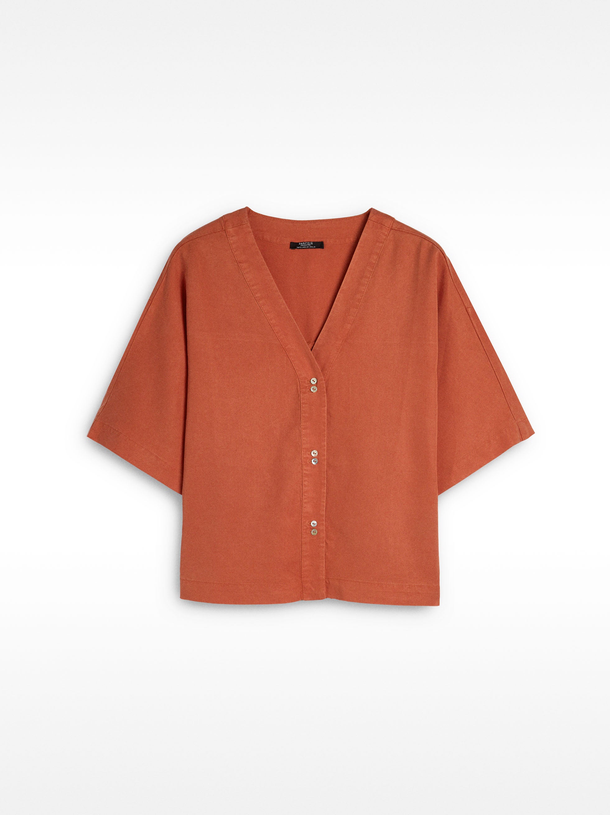Camisa Manga Corta 100% Lyocell