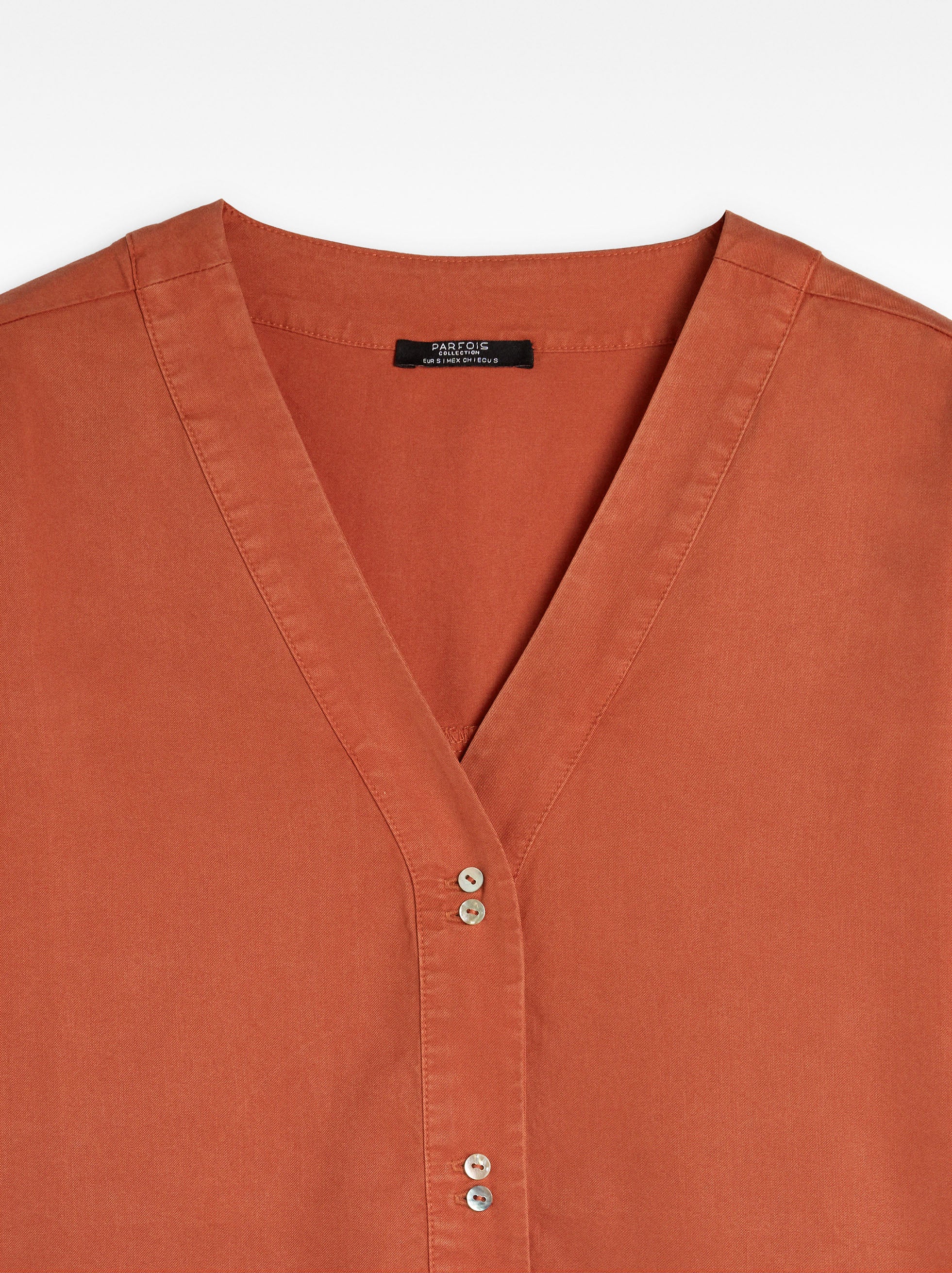 Camisa Manga Corta 100% Lyocell