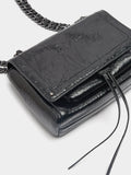 Bolso De Hombro Con Solapa