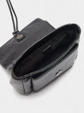 Bolso De Hombro Con Solapa