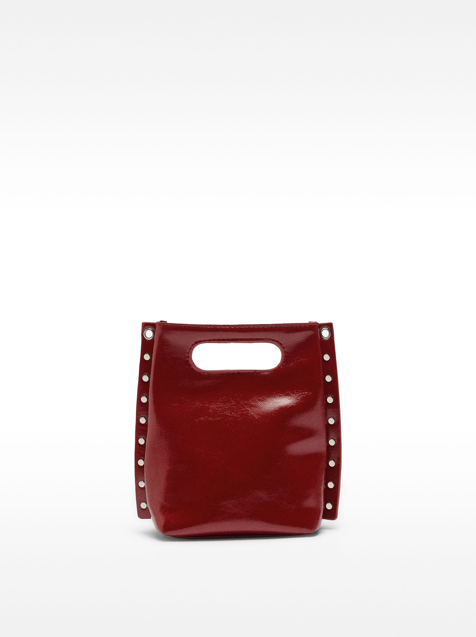 Bolso Tote Con Efecto Craquelado