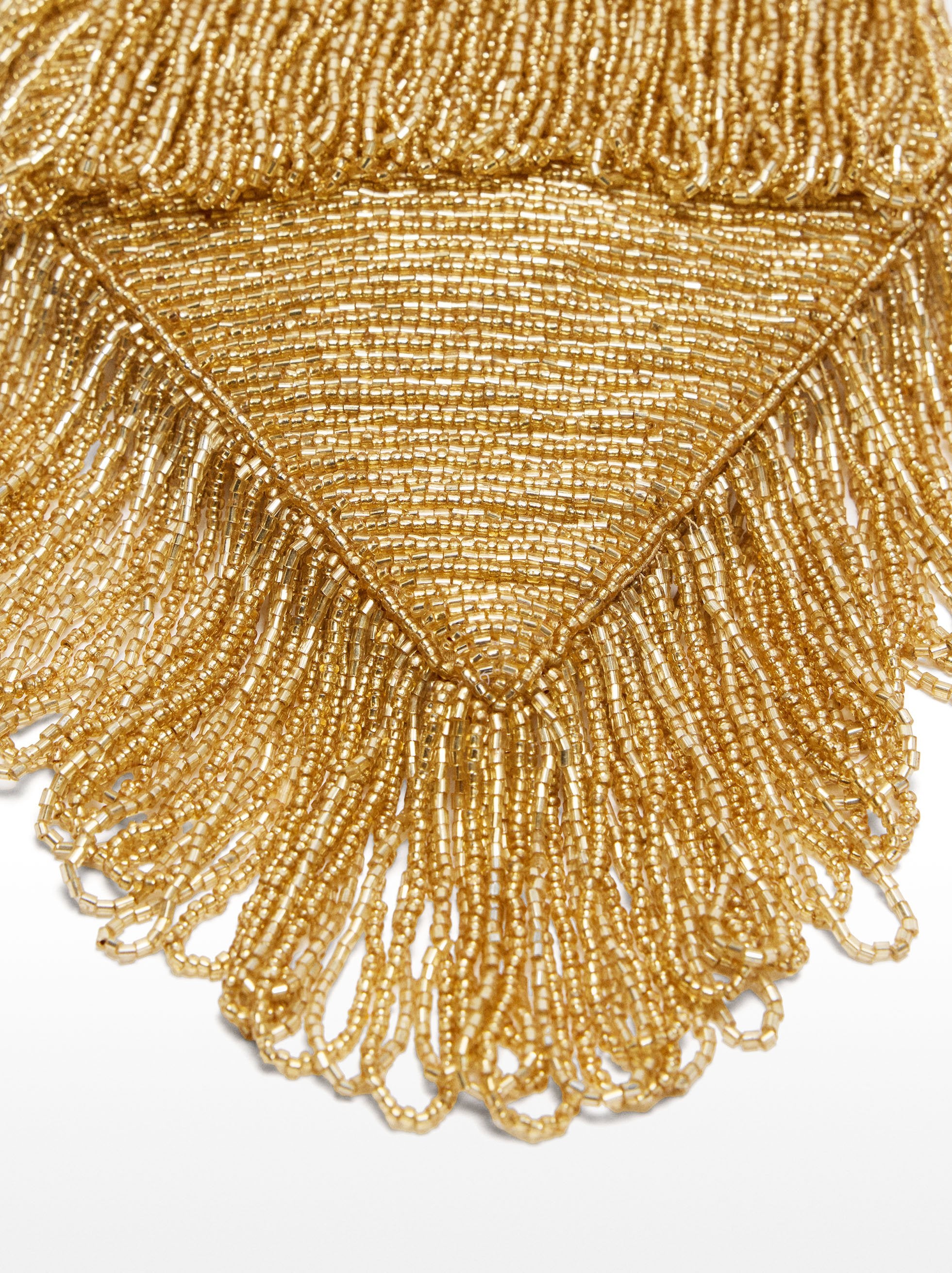 Bolso De Fiesta Con Abalorios