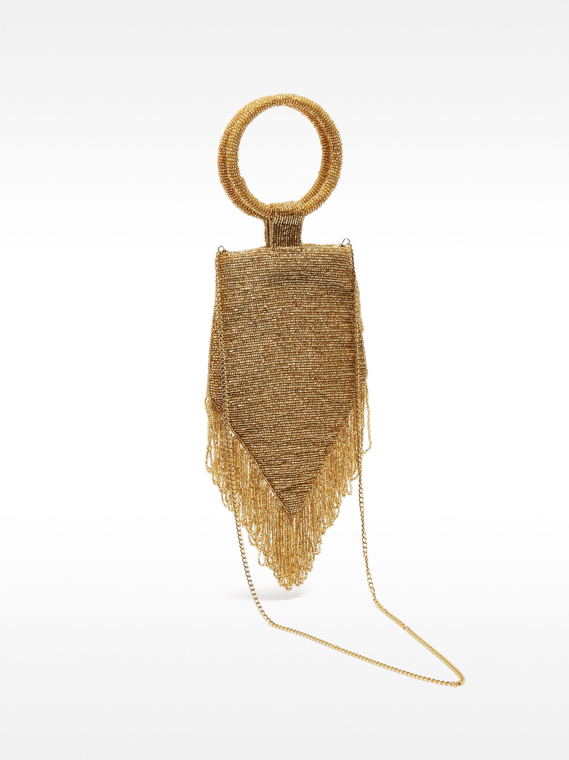 Bolso De Fiesta Con Abalorios