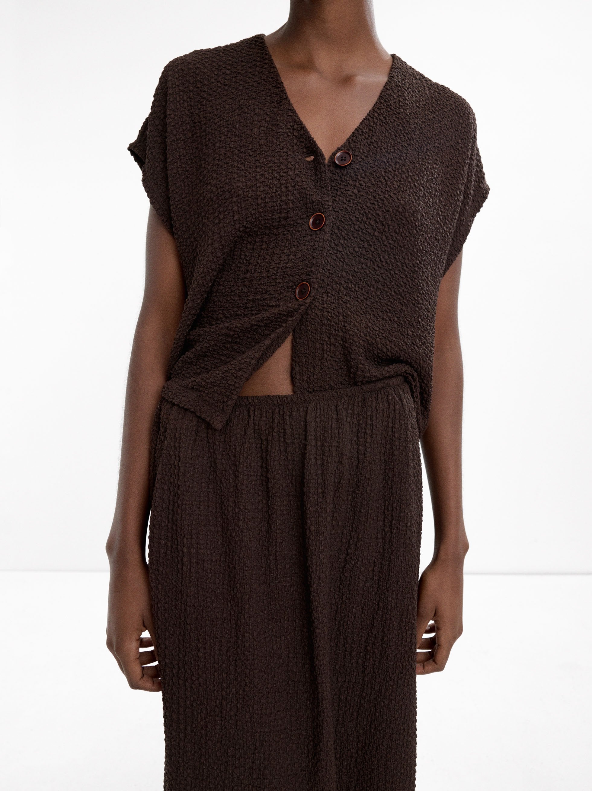 Blusa Con Textura