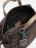 Mochila De Nylon Con Colgante