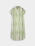 Vestido Camisero De Rayas