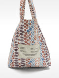 Bolso Shopper De Nylon Estampado