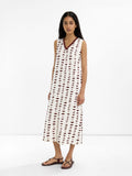 Vestido Midi Estampado