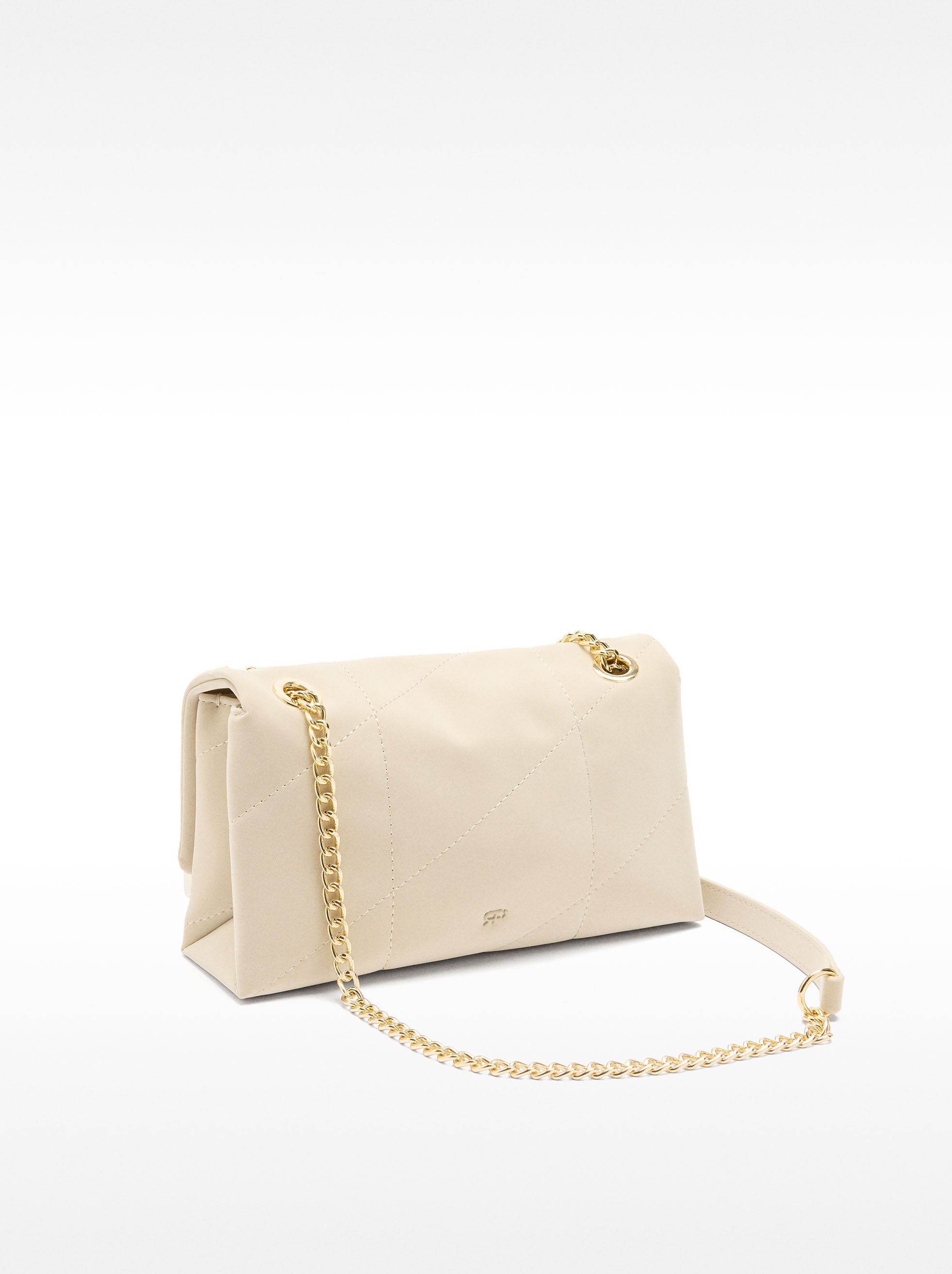 Bolso De Hombro Acolchada Textura Suave