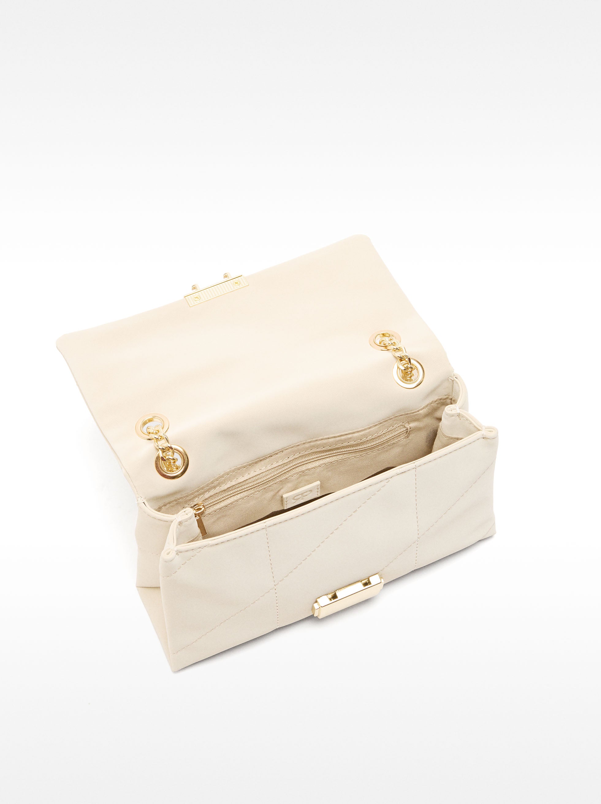 Bolso De Hombro Acolchada Textura Suave