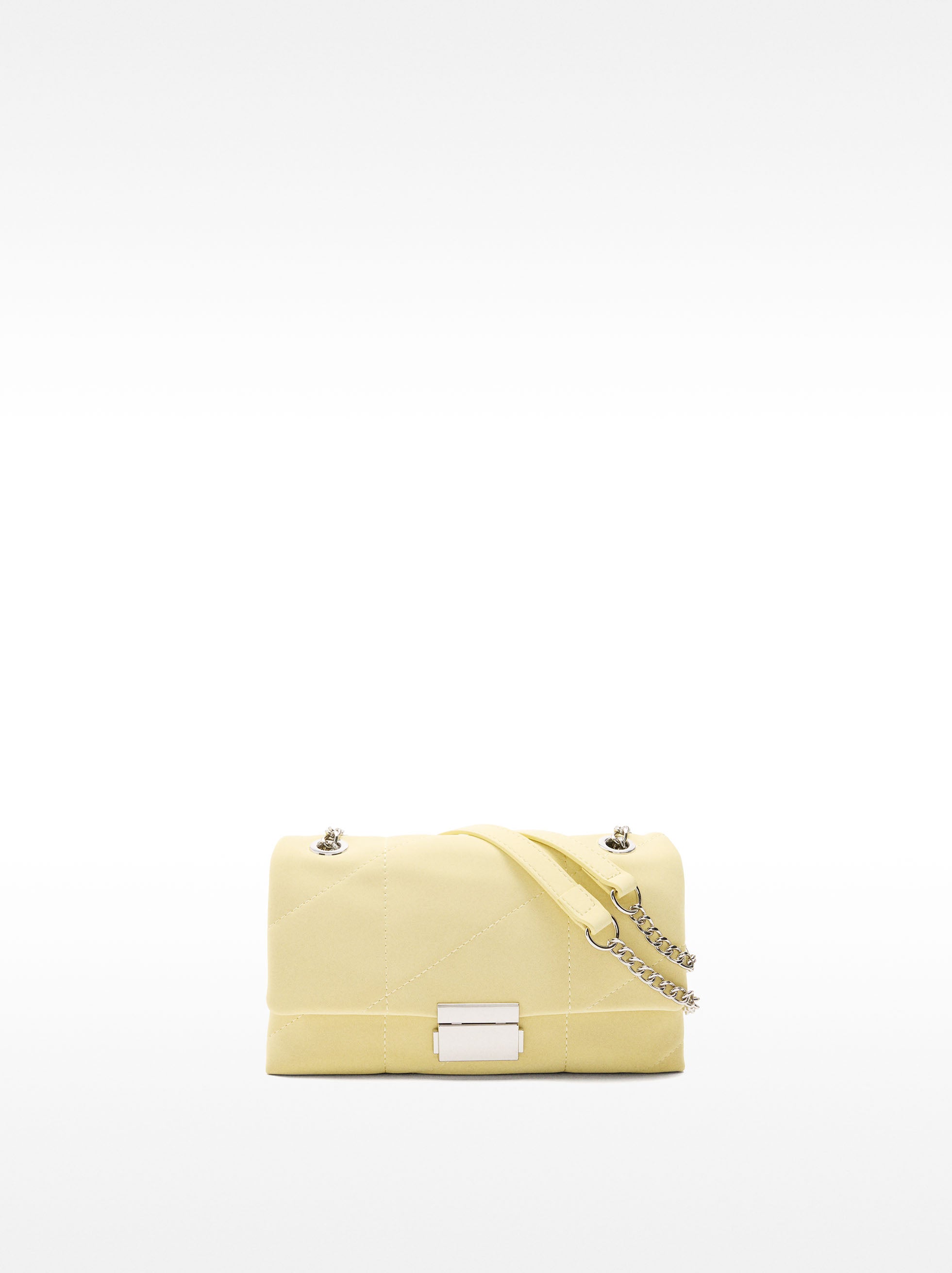 Bolso De Hombro Acolchada Textura Suave