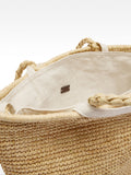 Bolso Shopper De Rafia M