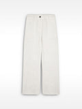 Pantalón Con Bordados 100% Algodón