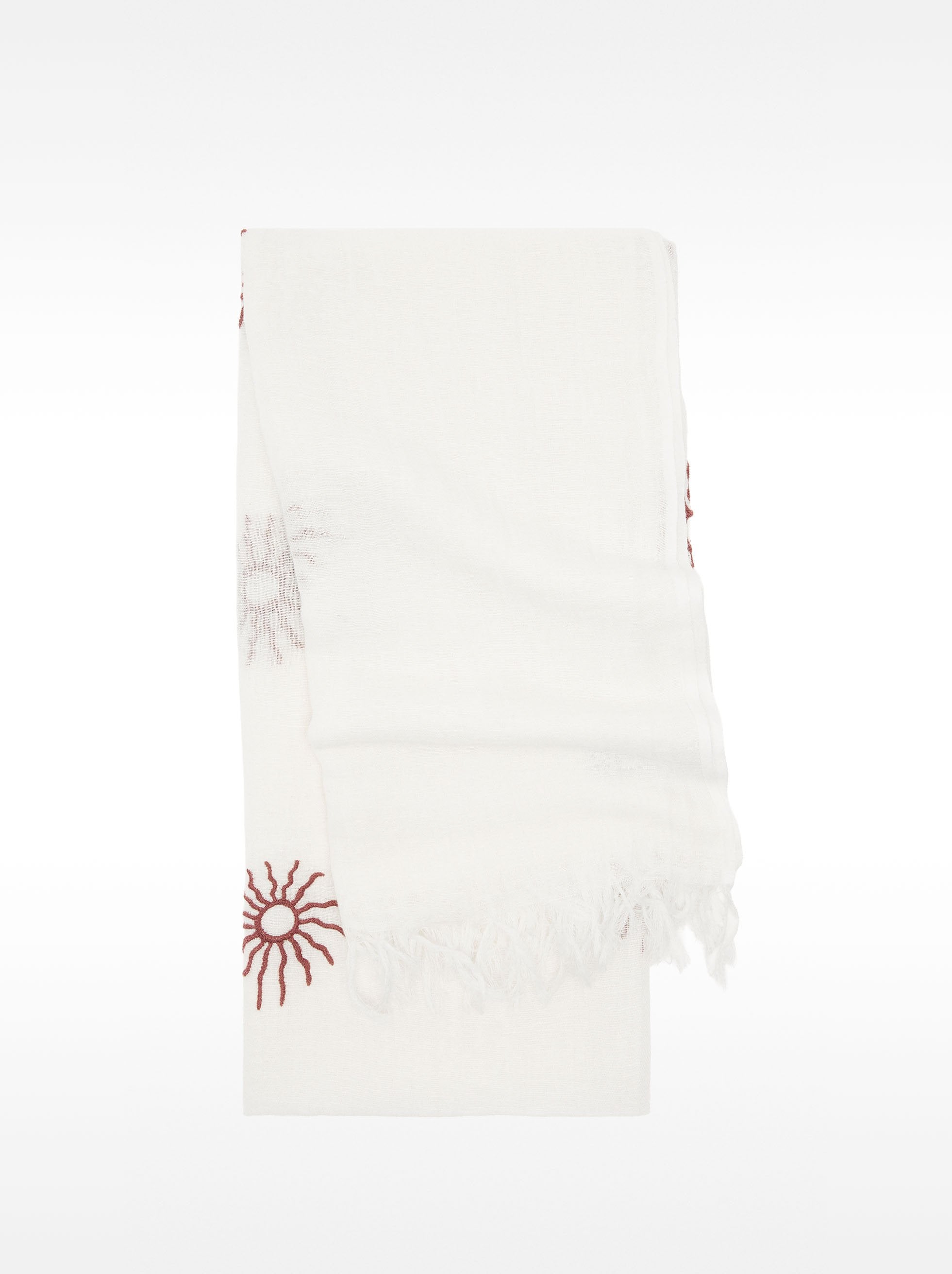 Pashmina Bordado Con Lino