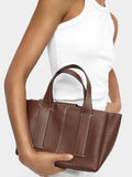 Bolso Tote Con Textura