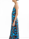 Vestido Largo Estampado De Tirantes