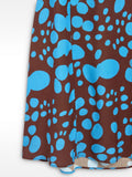 Vestido Largo Estampado De Tirantes