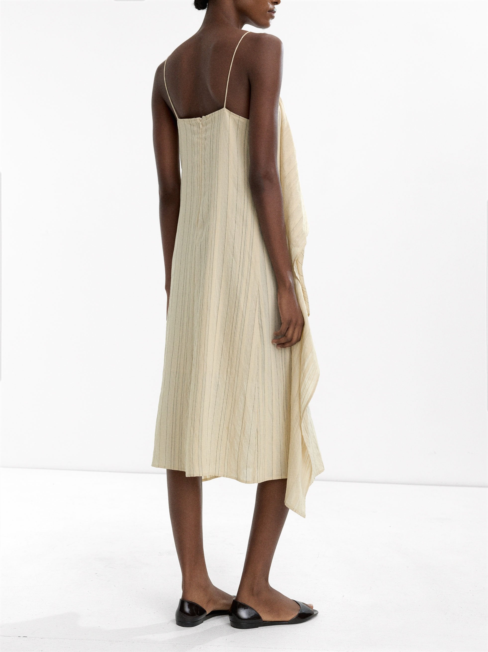 Vestido De Tirantes A Rayas