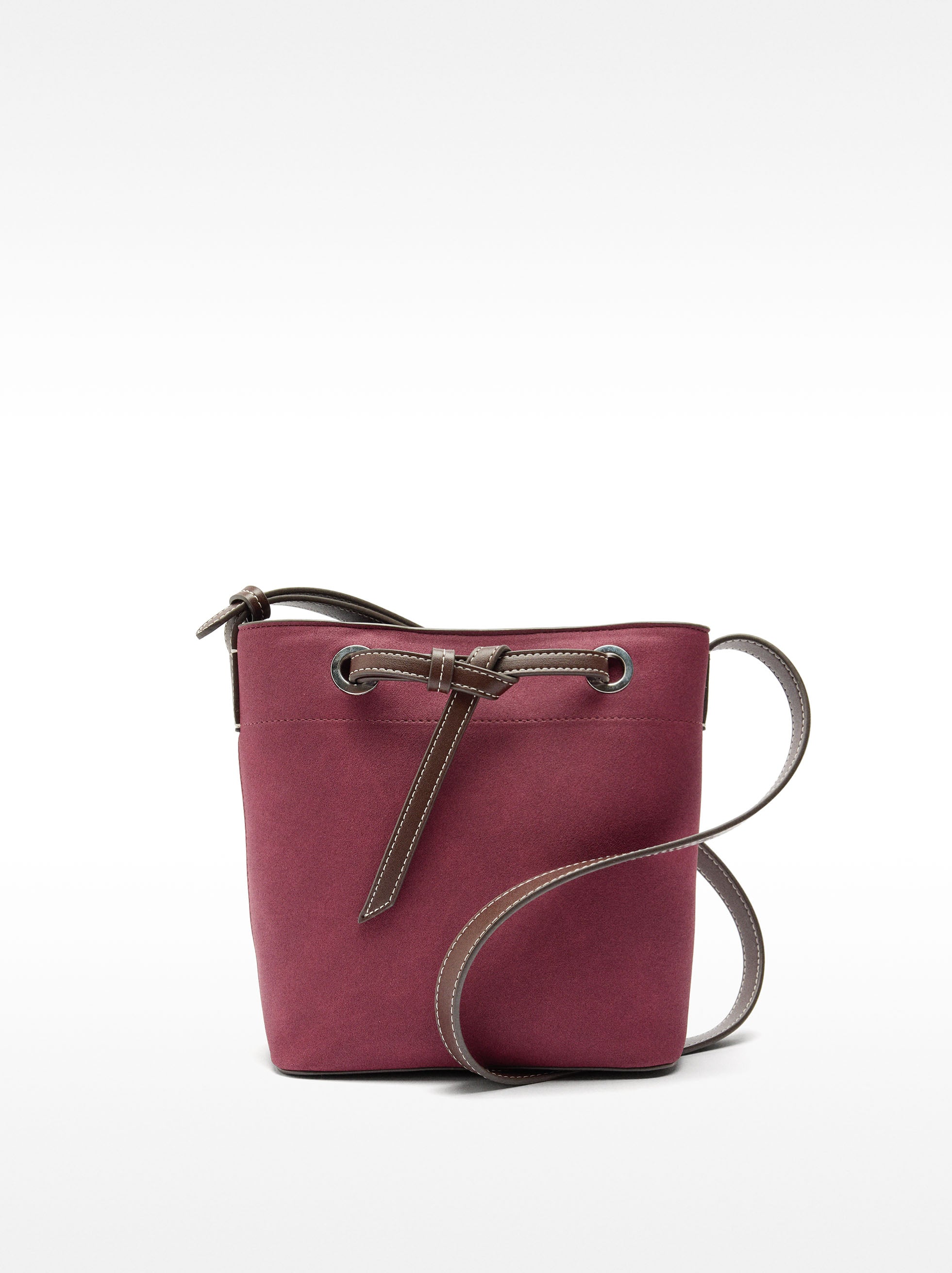 Bolso Bombonera Efecto Piel