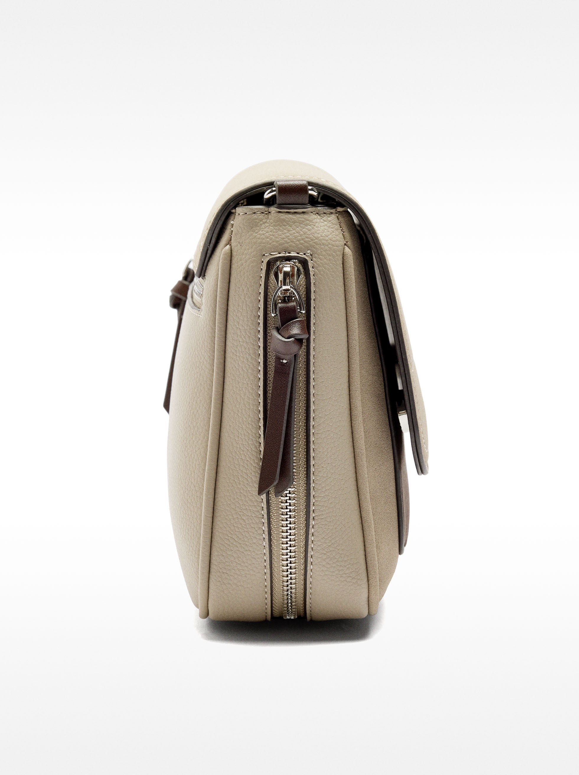 Bolso Bandolera Extensible Efecto Piel