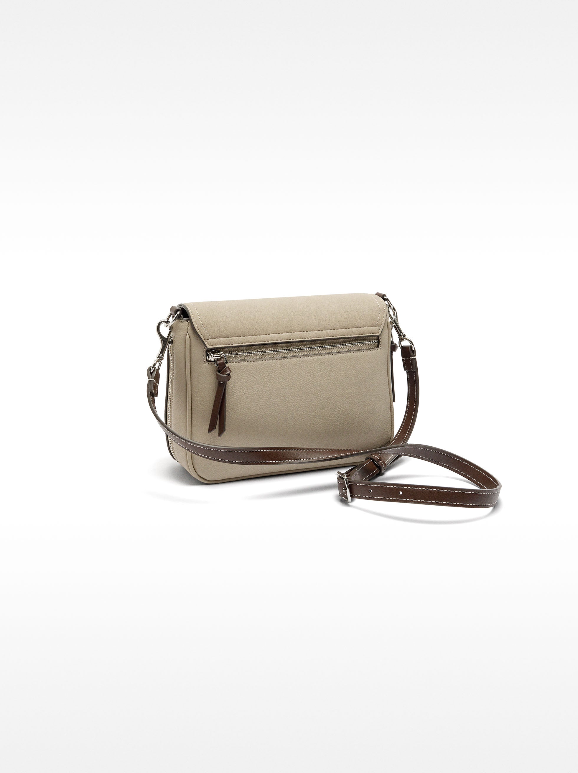 Bolso Bandolera Extensible Efecto Piel