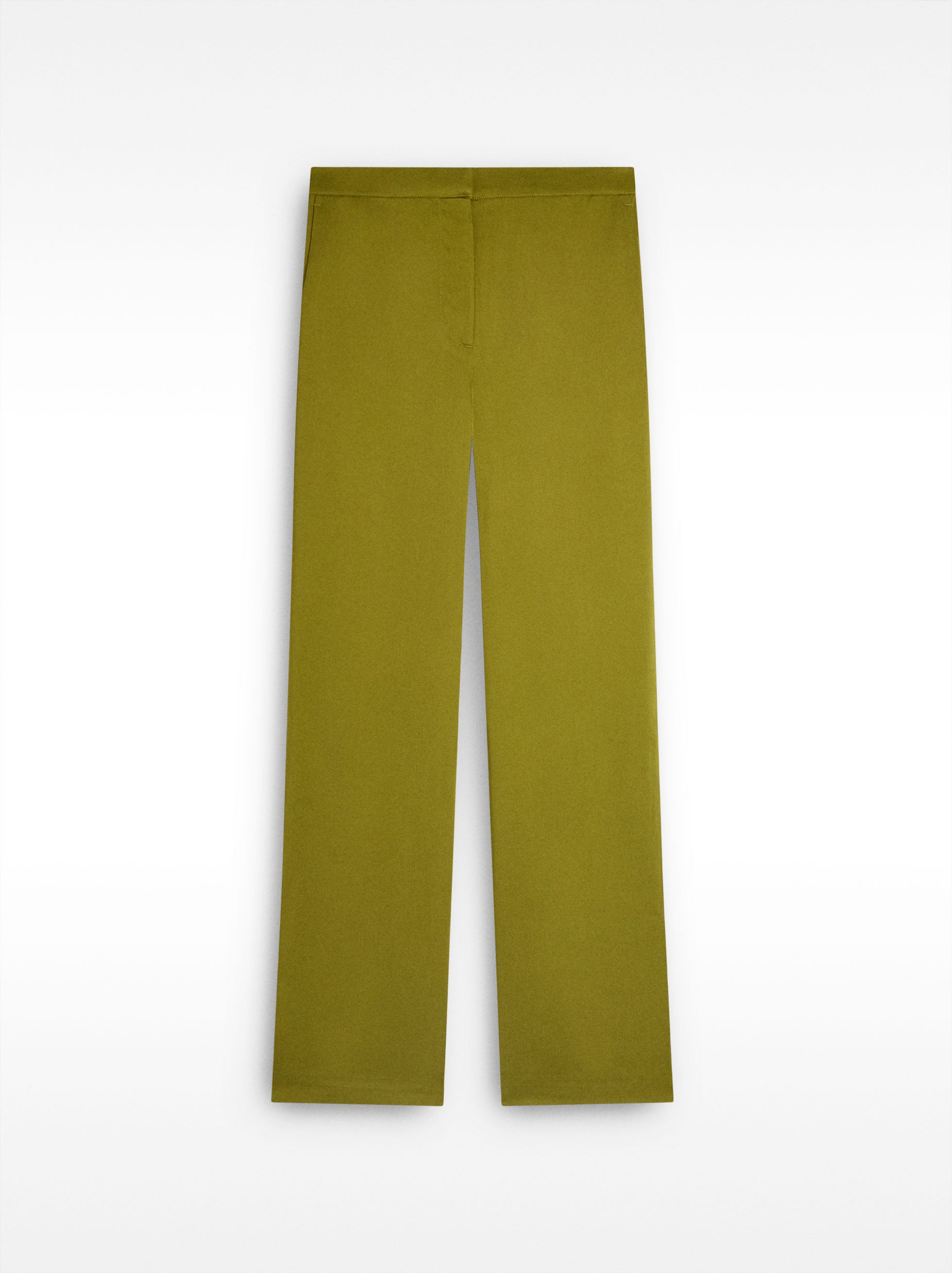 Pantalón Recto Con Bolsillos