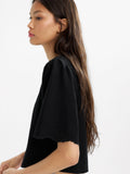 Blusa Cropped Con Bordados