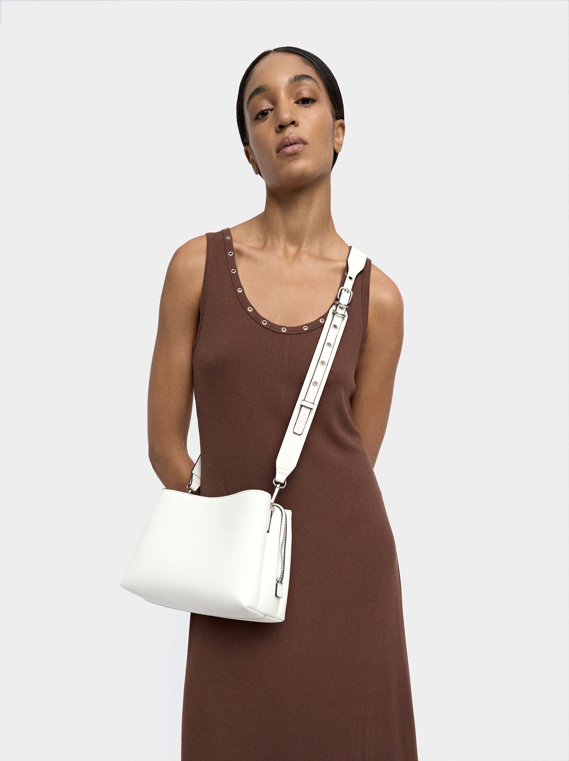 Bolso Bandolera Efecto Doble