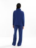 Pantalón Fluido Con Cintura Elástica