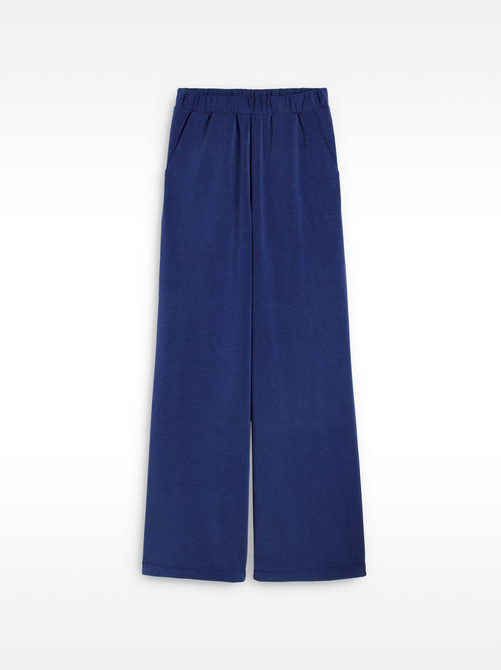 Pantalón Fluido Con Cintura Elástica