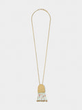 Collar Con Colgante De Piedras