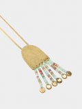 Collar Con Colgante De Piedras