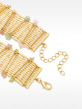 Choker Trenzado Con Piedras