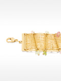 Pulsera Trenzada Con Piedras