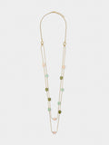 Collar Con Detalles De Resina