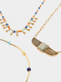 Set De Collares Con Cuentas De Piedras