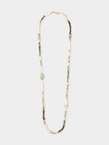 Collar Con Piedras Multicolor