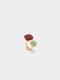 Anillo Abierto Con Piedras