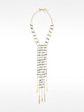 Collar Largo Colgante De Piedra
