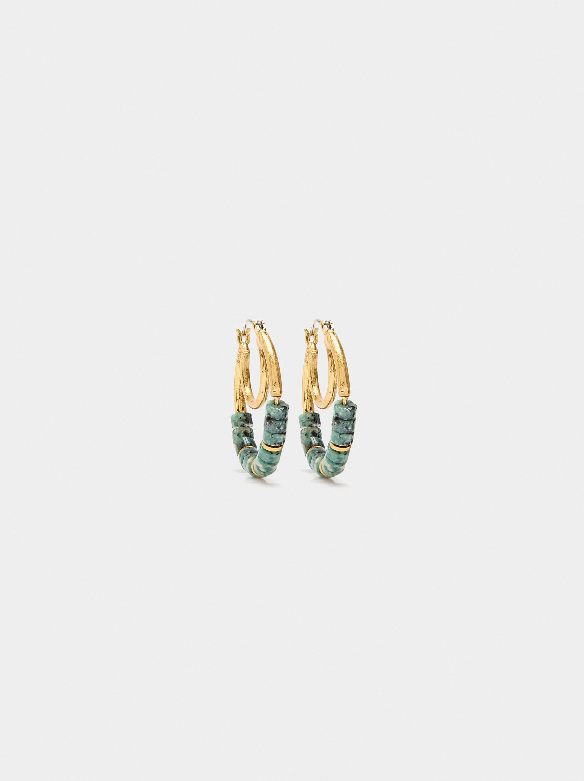 Aros Medianos Con Piedras
