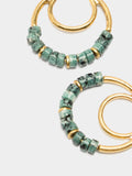 Aros Medianos Con Piedras
