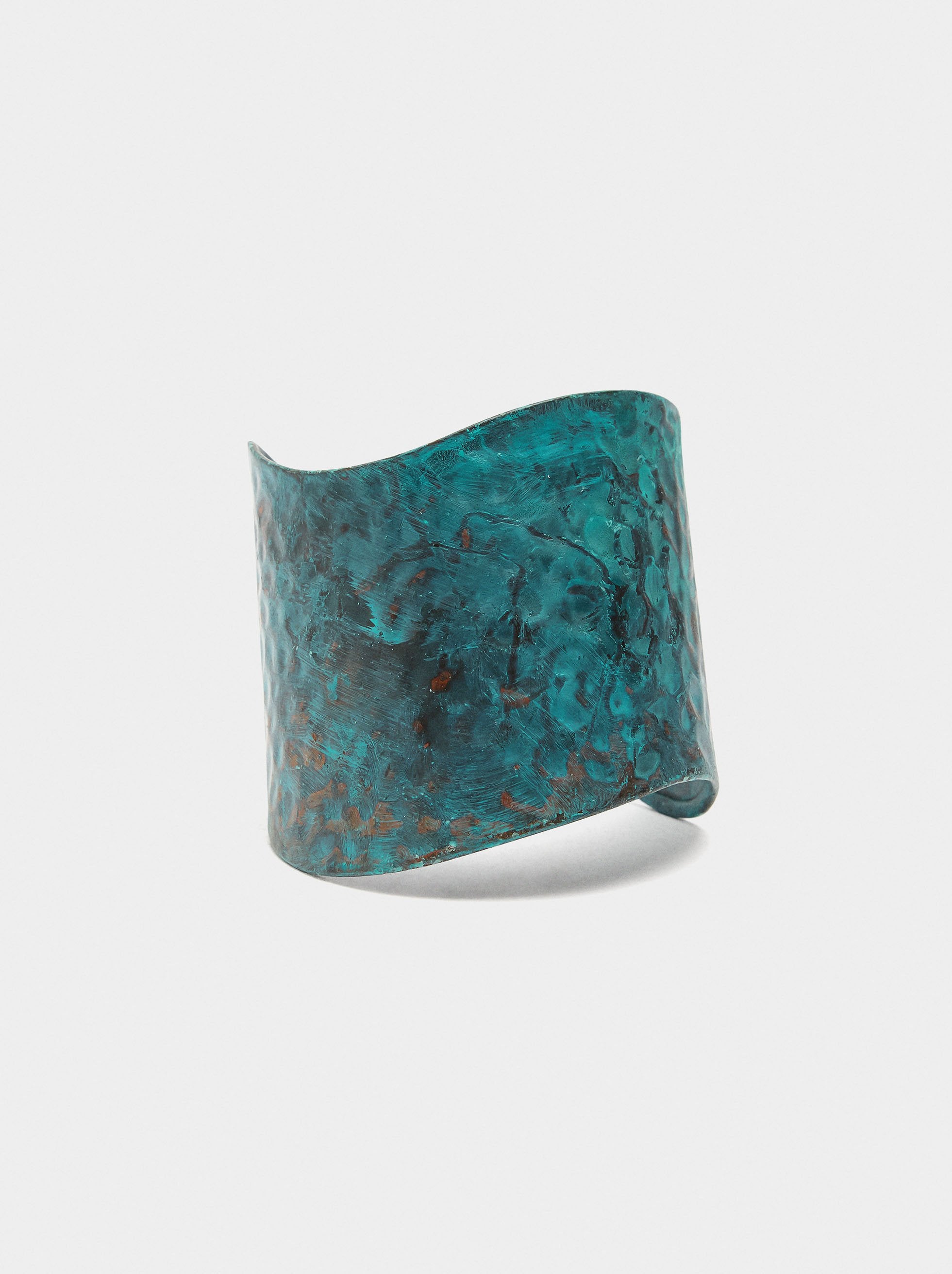 Pulsera Ancha Con Onda