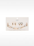 Set De Collar Y Pendientes Bicolor
